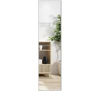 Ruomeng Azulejos de Espejo de Pared de Longitud Completa, 10 x 10 Pulgadas, 4 Unidades, sin Marco, Espejo de Cuerpo Completo, Espejo montado en la Pared para el hogar, Gimnasio, tocador, Dormitorio,