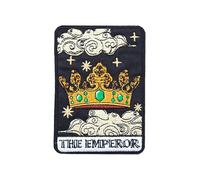 Ruoming Ruoming - 1 parche decorativo termoadhesivo para tarjetas de tarot, diseño místico bordado, sol, luna, apliques para coser para ropa y accesorios (Tarot25)