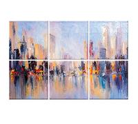 Ruonin.X Paquete de 6 paneles de pared acústicos decorativos, mejor tratamiento acústico que la espuma, paneles de pared insonorizados de alta calidad para estudio de grabación y hogar, 72 x 48