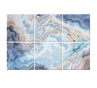 Ruonin.X Paquete de 6 paneles de pared acústicos decorativos, mejor tratamiento acústico que la espuma, paneles de pared insonorizados de alta calidad para estudios de grabación y hogares, 72 x 48