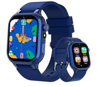 Ruopoem 32 Juegos Reloj Inteligente Niño, Smartwatch Niños con Cámara Música Podómetro Vídeo Despertador Audiolibro HD Pantalla Táctil, Reloj Niño Juguetes Regalos para Niños Niñas