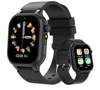 Ruopoem 32 Juegos Reloj Inteligente Niño, Smartwatch Niños con Cámara Música Podómetro Vídeo Despertador Audiolibro HD Pantalla Táctil, Reloj Niño Juguetes Regalos para Niños Niñas