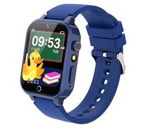 Ruopoem Reloj Inteligente Niño con 26 Juegos, Smartwatch Niños HD Cámara Alarma Música Vídeo Podómetro Despertador Caloría Pantalla Táctil, Reloj Niño Juguetes Regalos para Niños Niñas
