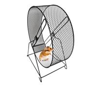 Ruota Criceto - Ruota per Criceti Nani - Ruota Da Corsa per Piccoli Animali - Ruota per Gerbilli, Ruota Da Corsa Trasparente per Criceti Piccoli Animali Domestici Criceto Ger | Accessorio Della Ga