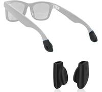 RUOVANL Sinbana - Agarre antideslizante para gafas detrás de la oreja para Ray-Ban Meta Wayfarer/Skyler/Headliner y accesorios de brazo inteligentes Gen 2, retenedores de silicona para gafas, cómodo