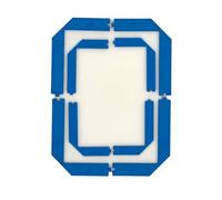 Ruperga 3D Print - Set de 2 guías fáciles para portadas A6 y A5, herramientas para scrapbooking y encuadernación, corte de esquinas para encuadernar, guía de portadas reutilizable para manualidades.