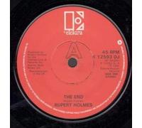 RUPERT HOLMES - END 7 INCH (7" VINYL 45) UK ELEKTRA 1981