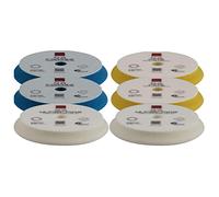 Rupes D-A Coarse - 2 almohadillas D-A Fine COARSE 150 - 180 mm + 2 almohadillas D-A FINE 150 - 180 mm + 2 almohadillas D-A ULTRA-FINE 150 - 180 mm