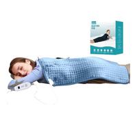Ruqiji Parches de calefacción eléctrica de franela tamaño King XXXL de 17 x 33 pulgadas con apagado automático de 120 minutos y 6 ajustes de temperatura, alivio del dolor para espalda, cuello,