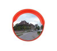 Rural Road Safety Traffic Red Round Convex Crossroads Car,80CM