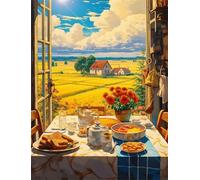 Rural Scenery 700 Piece Jigsaw Puzzles for Adults, Colourful, Challenging & Brainteasing Adult Puzzles 700 Pieces Food, Fun jigsaws for The Whole Family 20x15 Inch