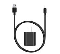 Rurararu Cable de carga USB C compatible con extractores de leche Medela Freestyle Flex, Medela Swing Maxi, Mommed S21 y Momcozy S9 Pro M5, adaptador de pared USB C manos libres