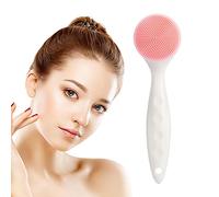Rurbeder Cepillo Facial de Silicona,Cepillo de Limpieza Facial de Silicona Limpiador Facial - Limpiador Facial Manual Elimina la Suciedad de Las espinillas para Limpiar profundamente el Masaje
