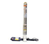 RURIS Bomba sumergible aqua 1090 1100 W, 1", 4000 l/h, max 140 m, cable 30 m con panel de control