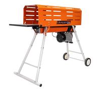 RURIS Ruris DL700-2200 W - Divisor de troncos eléctrico - con soporte y jaula