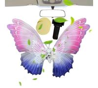Rurunklee Clips de ventilación de coche, difusor de mariposa, ambientador de aire de pinza de mariposa lindas, clip de salida de aire de perfume de coche reutilizable, accesorios de ventilación