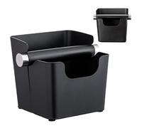Rurunklee Coffee Knock Box - Cuenca pequeña para café molido, recipiente para discos de café con barra extraíble para el hogar, cafetería, restaurante