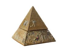 Rurunklee Estatua de faraón egipcio | Esculturas únicas de momia y esfinge | Adornos de faraón de mitología, colección de estatuas egipcias para decoración de mesa de escritorio del hogar