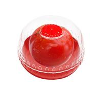 Rurunklee Fresh Saver - Cápsula de almacenamiento de alimentos con tapa transparente para tomate, mantiene las frutas y verduras frescas durante más tiempo