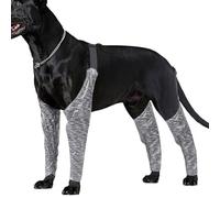 Rurunklee - Mangas de recuperación para perros, leggings de botas para perros - coderas protectoras flexibles | Férula de apoyo impermeable para perros, mangas para patas y traseras, mangas