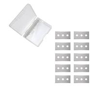 Rurunklee Rascador de limpieza de vidrio, raspador de vitrocerámica - herramienta raspador removedor de color de cocina - limpiador de cocina doméstico para baldosas de piso. Etiqueta antigua,