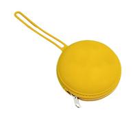 Rurunklee - Soporte para chupete de silicona, bolsas de silicona para viajes, bolsa de almacenamiento portátil de silicona resistente al agua, bolsa de almacenamiento con cremallera y cuerda para