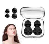 Rurunklee Tapones para los oídos de cancelación de ruido, tapones para los oídos para el concierto de diseño de cráneo | Tapones para los oídos de silicona, tapones para los oídos