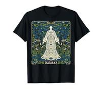 Rusalka Eslavo Espíritu Agua Mito Pagano Arte Popular Camiseta