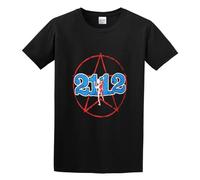 Rush 2112 Geddy Lee Neil Peart Alex Lifeson Men's T-Shirt Unisex Black Men Tees XL