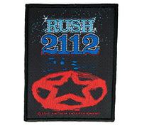 RUSH 2112 - Parche con licencia oficial para la cinta de culto, tejido y con licencia.