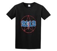 Rush - 2112 Tour Replica Prog Rock Unisex 100% Cotton Short-Sleeve T-Shirts Black M