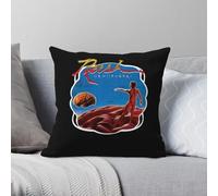 Rush Band Hemispheres - Funda de almohada cuadrada de poliéster y lino, terciopelo, con cremallera, decorativa, para coche