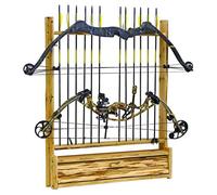 Rush Creek cabaña Estilo 2-Arco, 12-Flecha Rectangular Rack de Almacenamiento