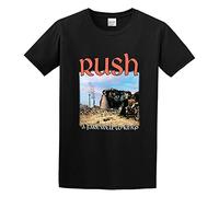 Rush Farewell To King Printed Unisex 100% Cotton Short-Sleeve T-Shirts Black XL