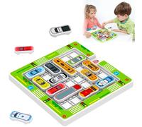 Rush Hour Junior, Juegos de Aparcamiento con 750 Niveles, Juegos de Mesa niños, Juegos de Lógica, Juguetes Niños Juegos Viaje Familiares ara niños de 5 6 7, 8, 9 10 11 y 12 años