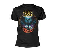 RUSH - OWL STAR BLACK T-Shirt Large
