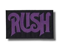 Rush Patch Insignia bordada para planchar