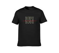 Rush Permanent Waves Rock Tour Merch Geddy Lee Tom Sawyer Men's T-Shirt Unisex Black Men Tees XL