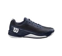 Wilson Rush Pro 4.5 Clay, Tennis Shoe Hombre, Navy Blazer/Navy Blazer/White, 44 2/3 EU
