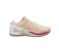 Rush Pro Ace Zapatillas de Tenis para Tierra Batida, Mujer, Talla 36 2/3, Melocotón/Blanco/Naranja (Peach Parfait/White/Tangerine)
