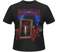 Rush Progressive Rock Moving Pictures Album Cover Art T-Shirt Black 3XL