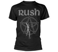 RUSH - STARMAN BLACK T-Shirt Large