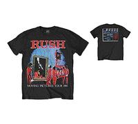 Rush - T-Shirt # L Black Unisex # 1981 Tour