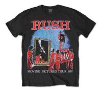 Rush - T-Shirt # Xxl Black Unisex # 1981 Tour