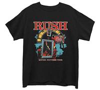 Rush - T-Shirt # Xxl Unisex Black # Moving Pictures