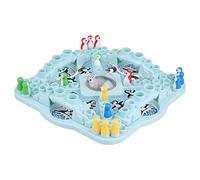 Rushbom Ice Game for Kids Penguin, Toy de Uso Fácil, Save Bird Game, 1pc Pop 'n Drop Penguins Toys Kids Desktop Dice Board Competition Interaction Interaction Game