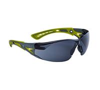 RUSHPSPSFL Bolle RUSH con lentes grises con protección contra rayos UVA/UVB, golpes, niebla y luz solar