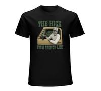 RUSHUI The Hick from French Lick Larry Bird Men's Short Sleeve T-Shirt Top Size 3XL