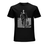 RUSHUI The Road Warrior Mad MAX Cool 80S Movie Men's Short Sleeve T-Shirt Top Size M