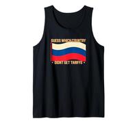 Rusia Adivina qué país no recibió aranceles Americano Camiseta sin Mangas